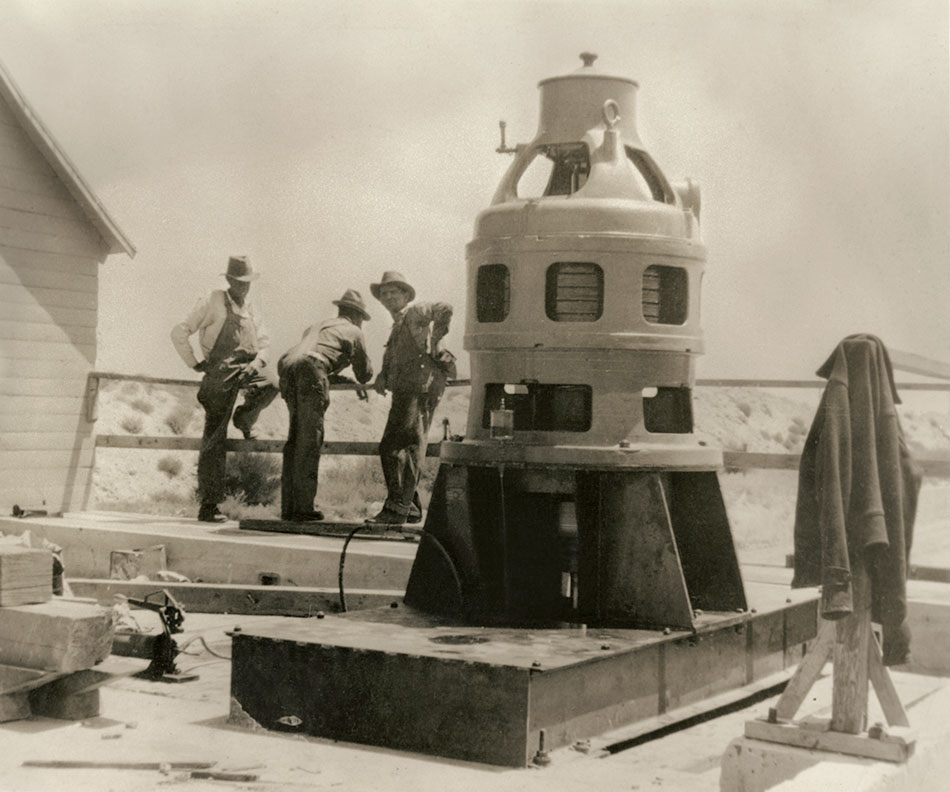 Pump Installation Circa 1940's